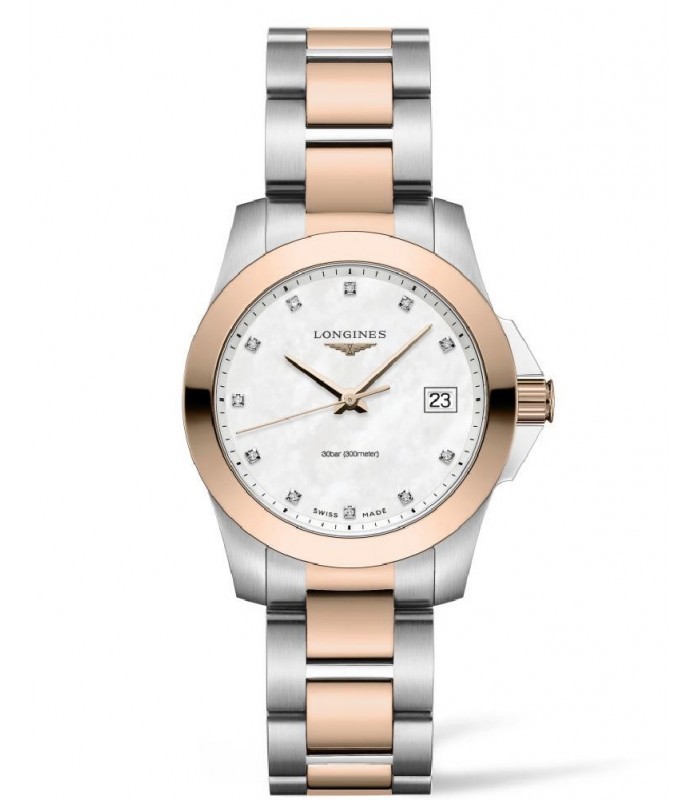 Reloj para mujer Longines Conquest  Diamantes.