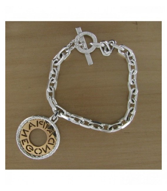 Pulsera PIANEGONDA  con disco de oro